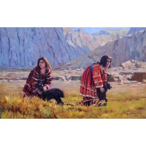 Naseeb Khan, 24 x 18 Inch, Oil on Canvas, Landscape Painting, AC-NSBK-003 Naseeb Khan, 24 x 18 Inch, Oil on Canvas, Landscape Painting, AC-NSBK-003